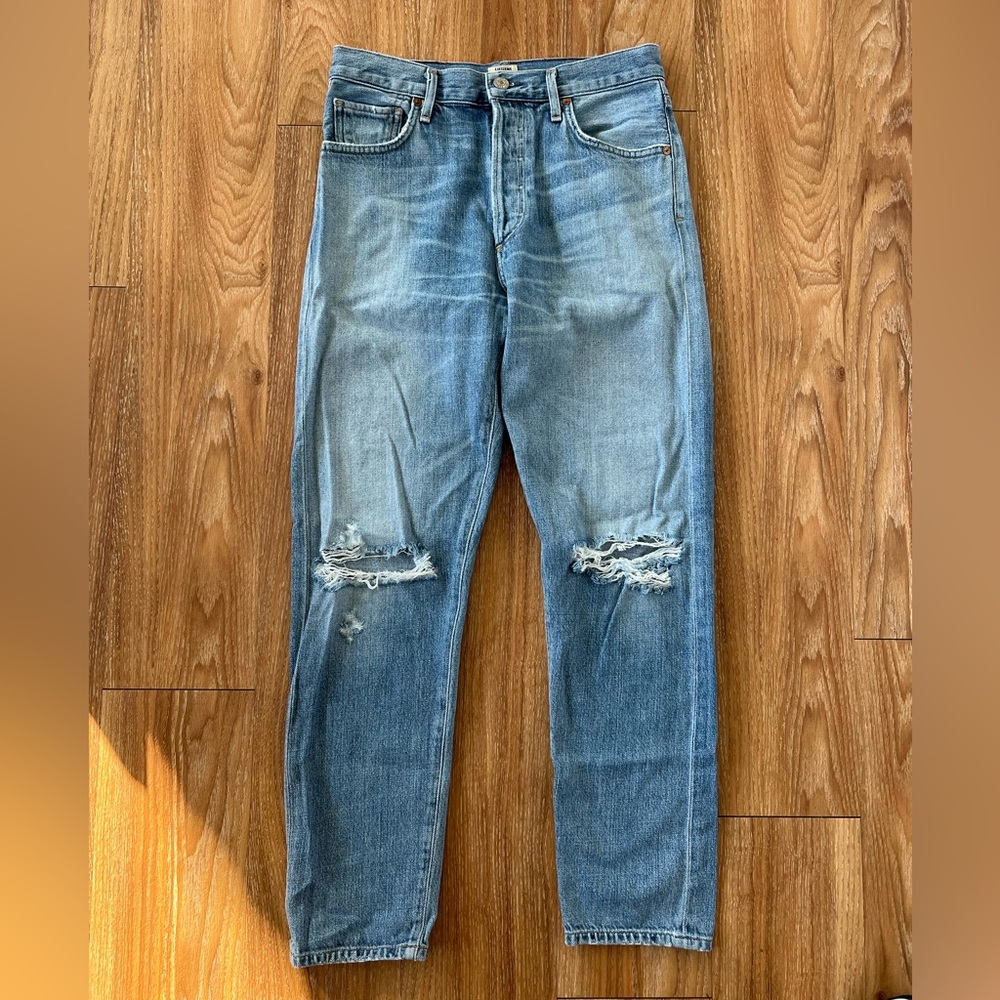 Citizens of Humanity Premium Vintage Liya high rise classic fit crop